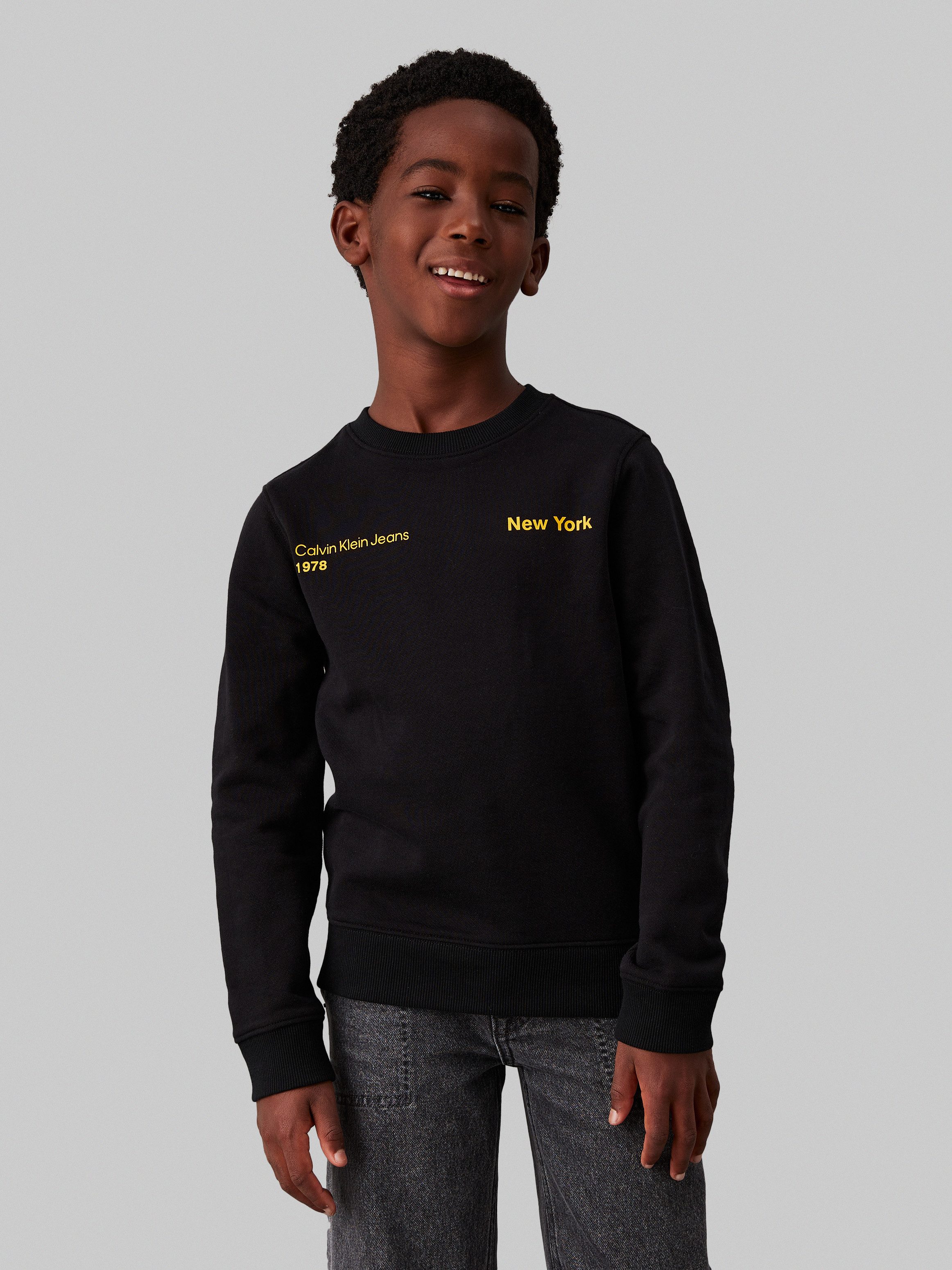 Calvin Klein Jeans Sweatshirt Terry Graphic günstig online kaufen