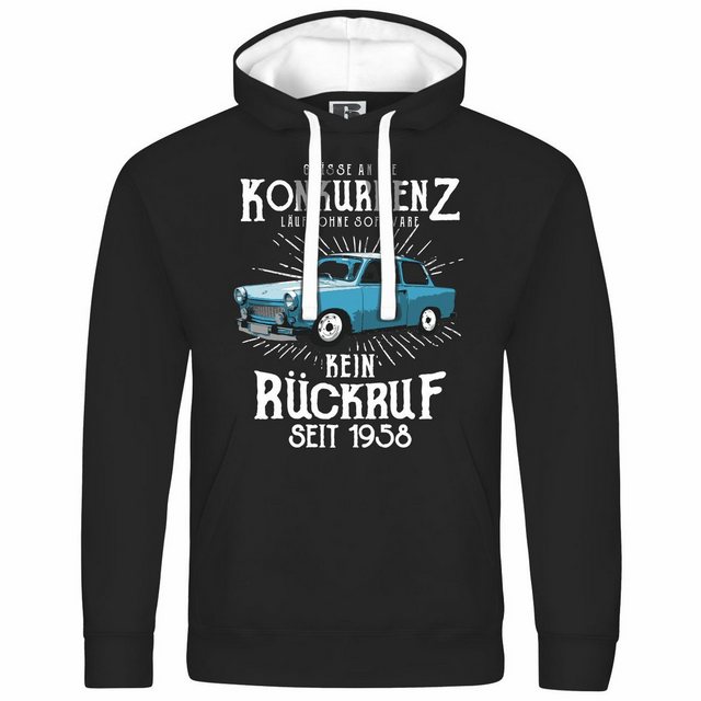 deinshirt Kapuzenpullover Herren Kapuzenpullover Grüße an die Konkurrenz Mi günstig online kaufen