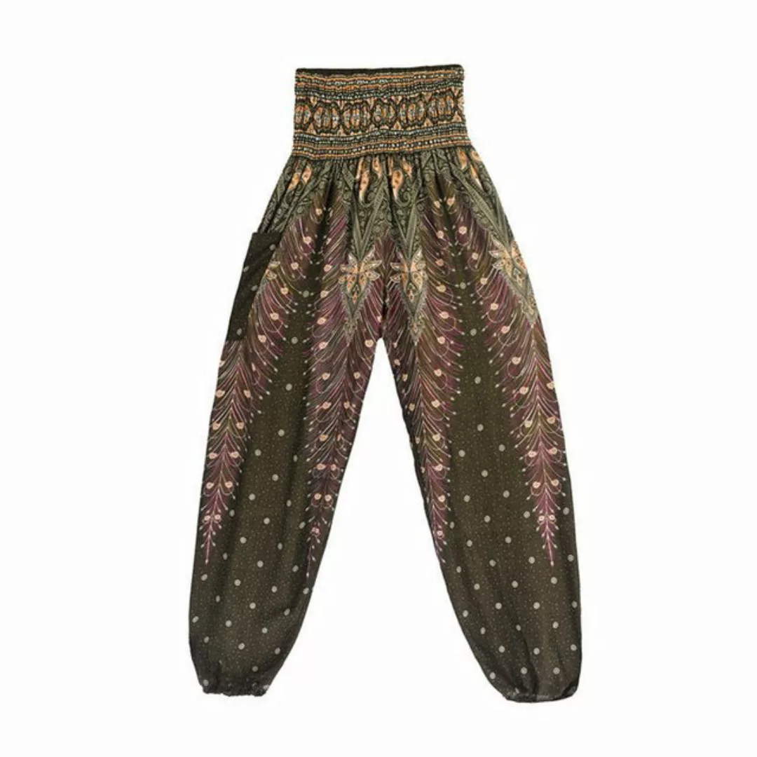 AUKUU Loungepants Yogahose, Sporthose, Sommer-Bohemian-Damenhose, Freizeith günstig online kaufen