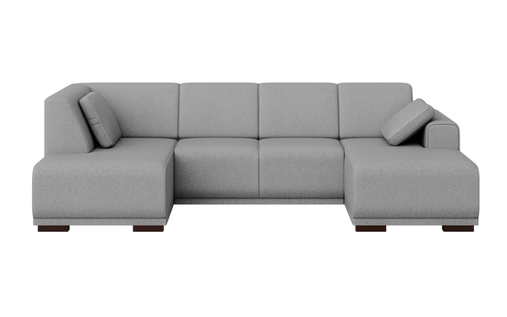 Home affaire Wohnlandschaft "BORNHOLM U-Form mit Recamiere rechts/links, B/ günstig online kaufen