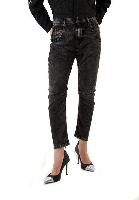 Diesel Boyfriend-Jeans Diesel D-FAYZA-Zip 009FZ Sweatjeans Damen Jeans Hose günstig online kaufen