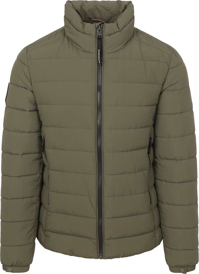 Superdry Fuji Pufferjacke Olivgrün - Größe XXL günstig online kaufen