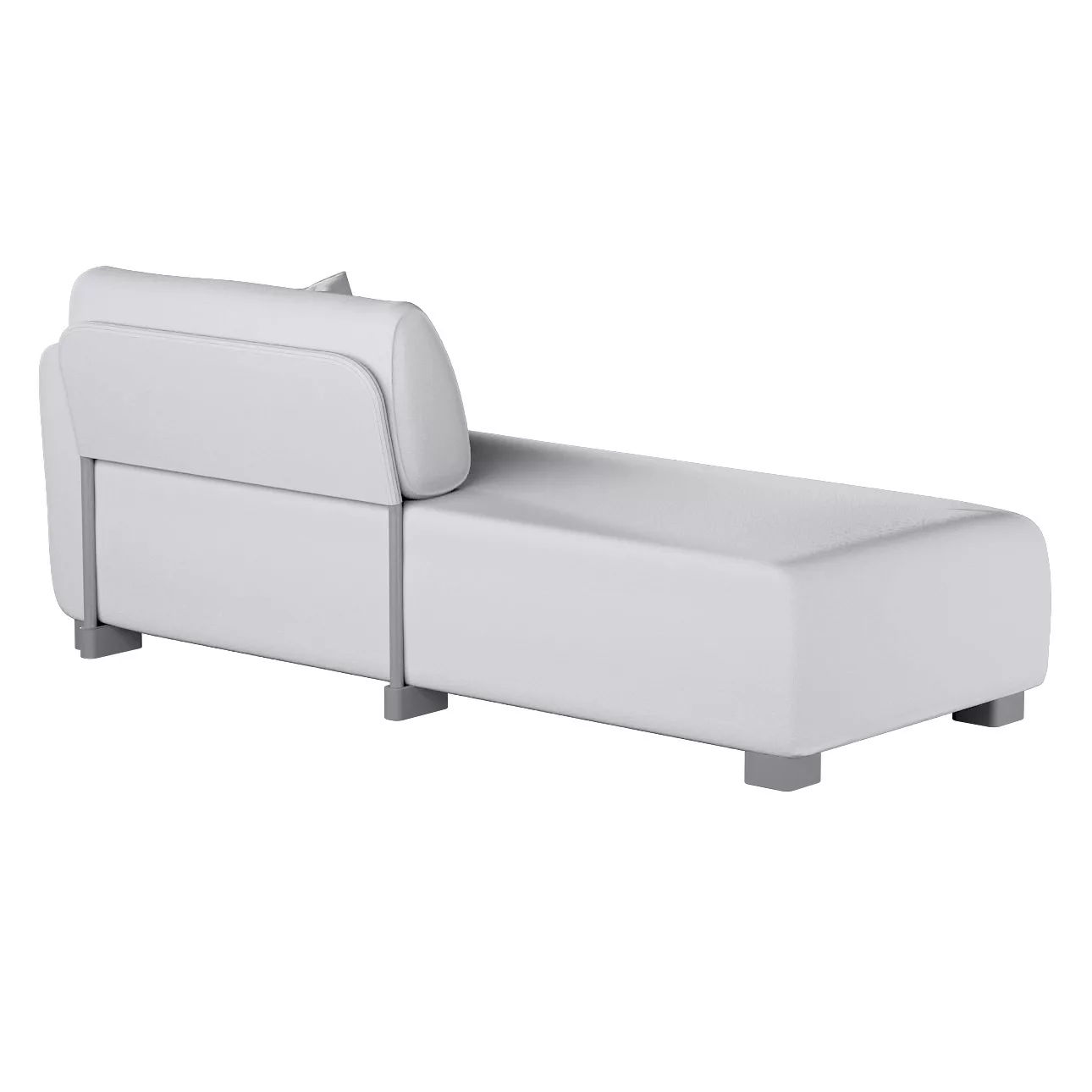 Bezug für Mysinge Recamiere Sofa, weiß, Sofahusse, Mysinge Recamiere, Boucl günstig online kaufen