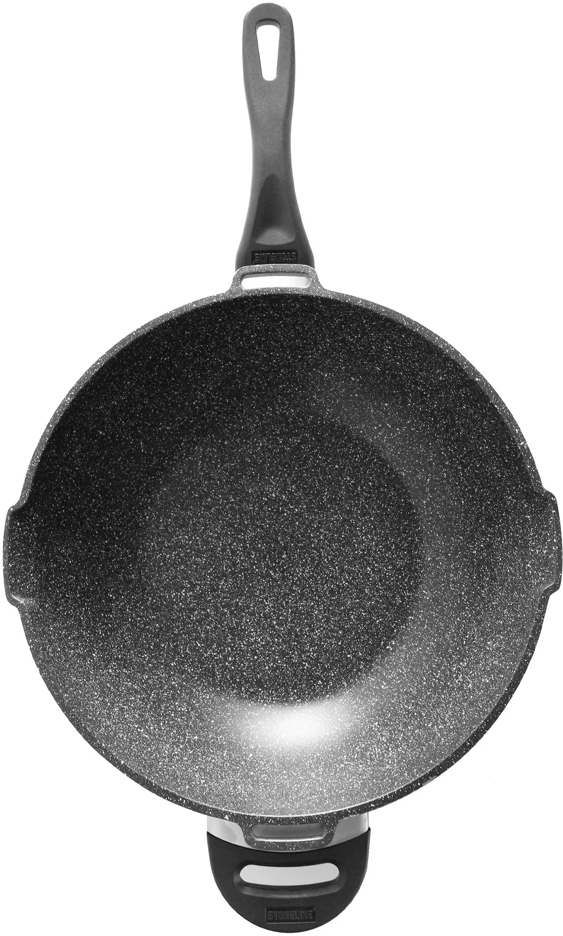 STONELINE Wok »Future«, Aluminiumguss, Ø 32 cm, abnehmbare Griffe, Induktio günstig online kaufen