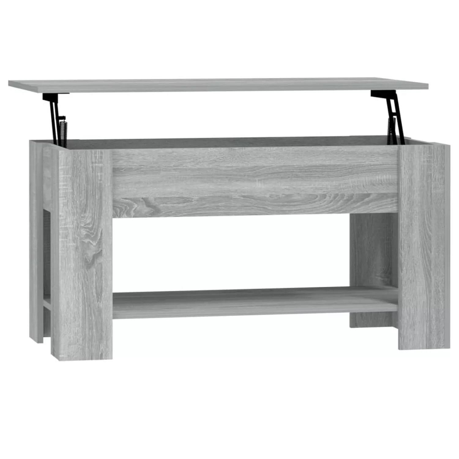 vidaXL Couchtisch Grau Sonoma 101x49x52 cm Holzwerkstoff günstig online kaufen