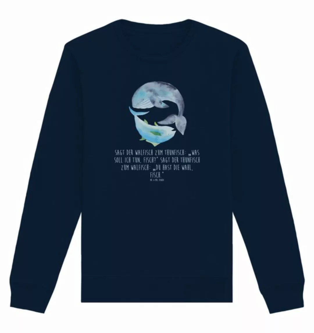 Mr. & Mrs. Panda Longpullover Größe S Walfisch Thunfisch - French Navy - Ge günstig online kaufen