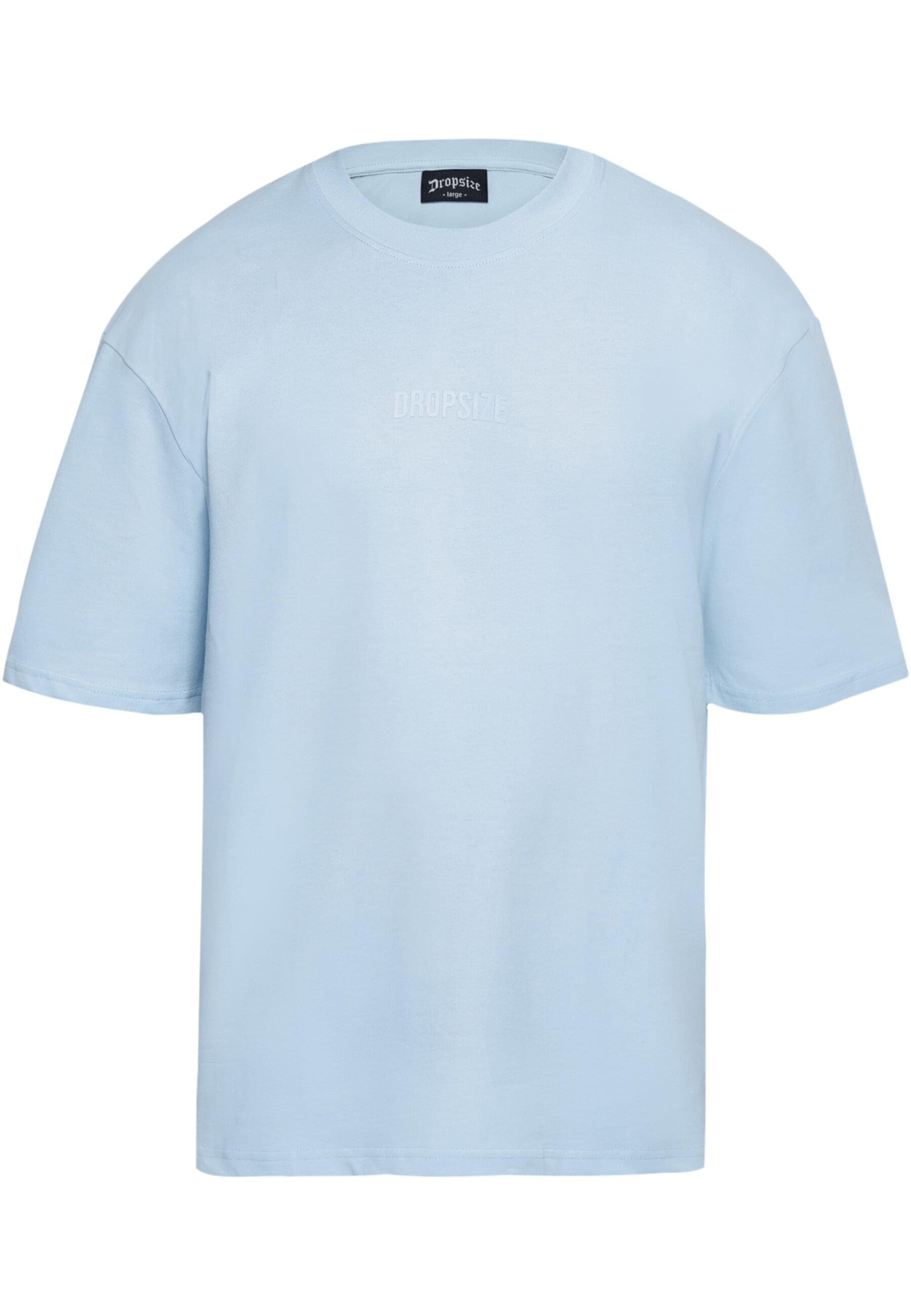 Dropsize T-Shirt "Dropsize Herren Heavy Oversize Curved Hd Logo T-Shirt", ( günstig online kaufen