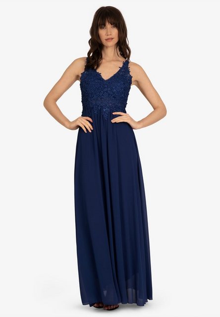 Kraimod Abendkleid aus Chiffon, Spitze und Mesh günstig online kaufen