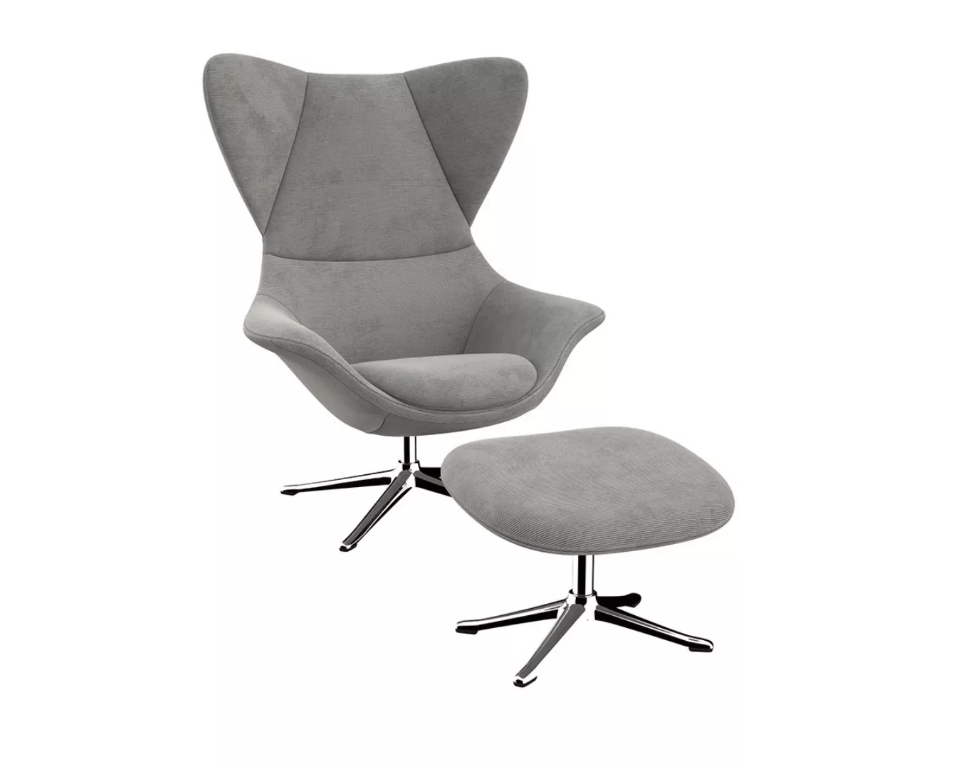 FLEXLUX Ohrensessel »Stilo Relaxsessel, TV-Sessel«, Solitär, Stil-Ikone, dr günstig online kaufen