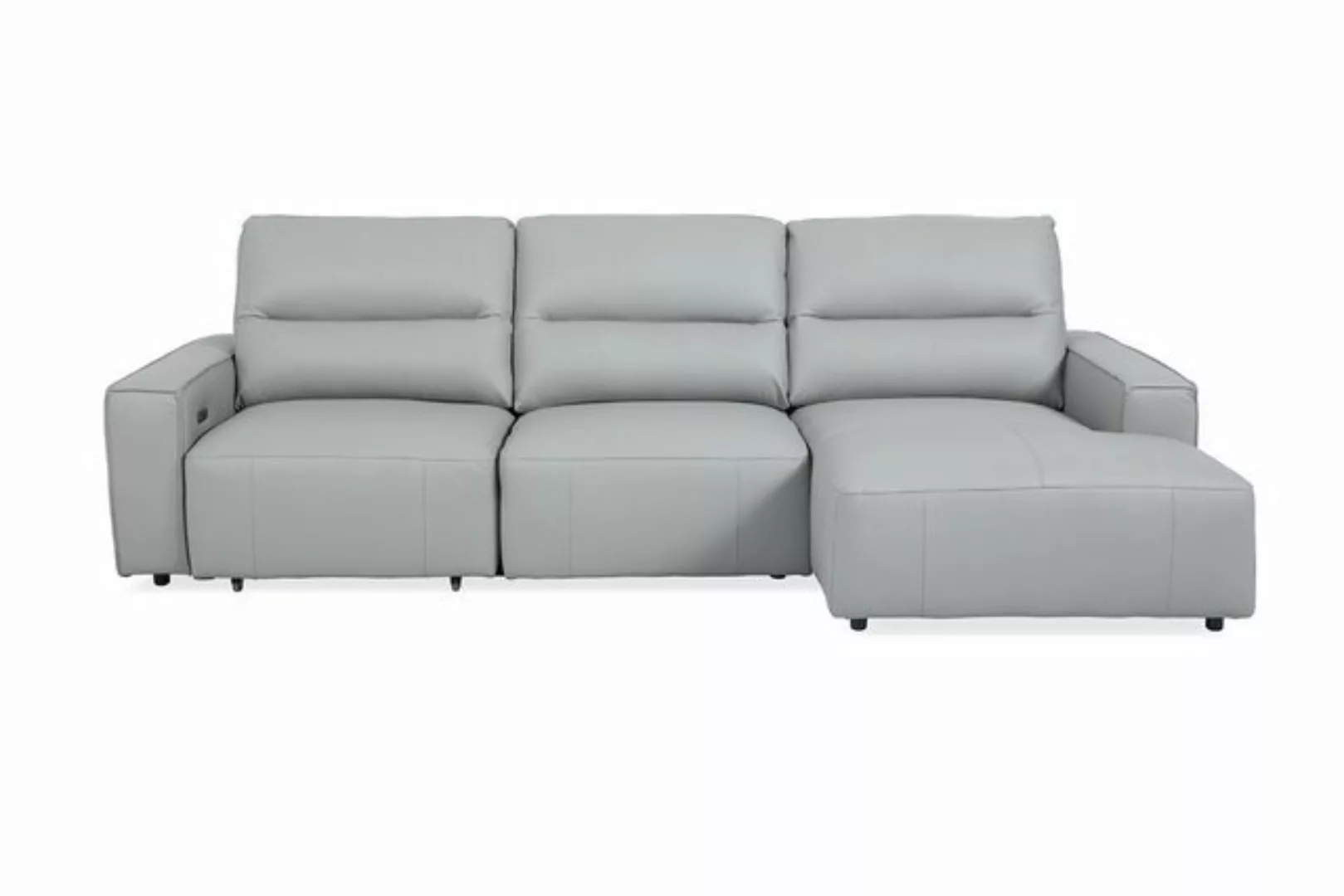 KAWOLA Big-Sofa DORI, Couch Leder motorischer Sitzvorzug verschiedene Farbe günstig online kaufen