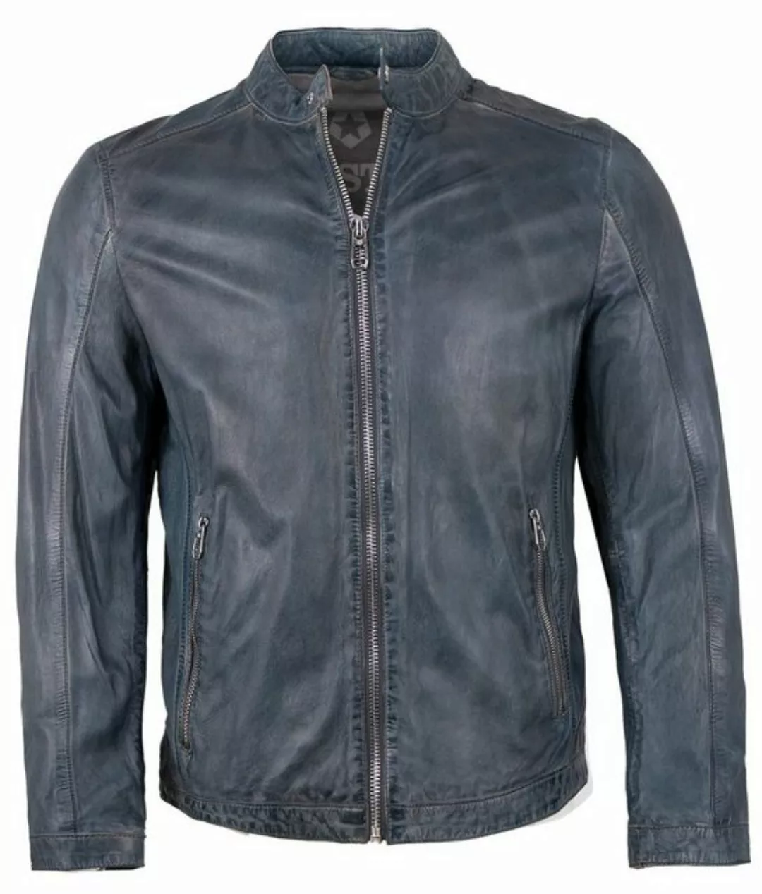 Milestone Lederjacke MSLacona Milestone - Herren Lederjacke Lammnappa jeans günstig online kaufen