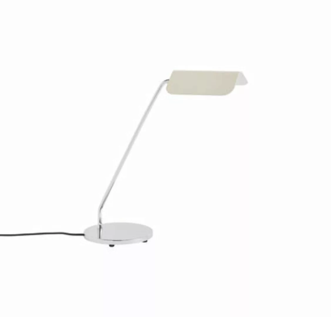 Tischleuchte Apex metall weiß / H 38 cm - Drehbar - Hay - Weiß günstig online kaufen