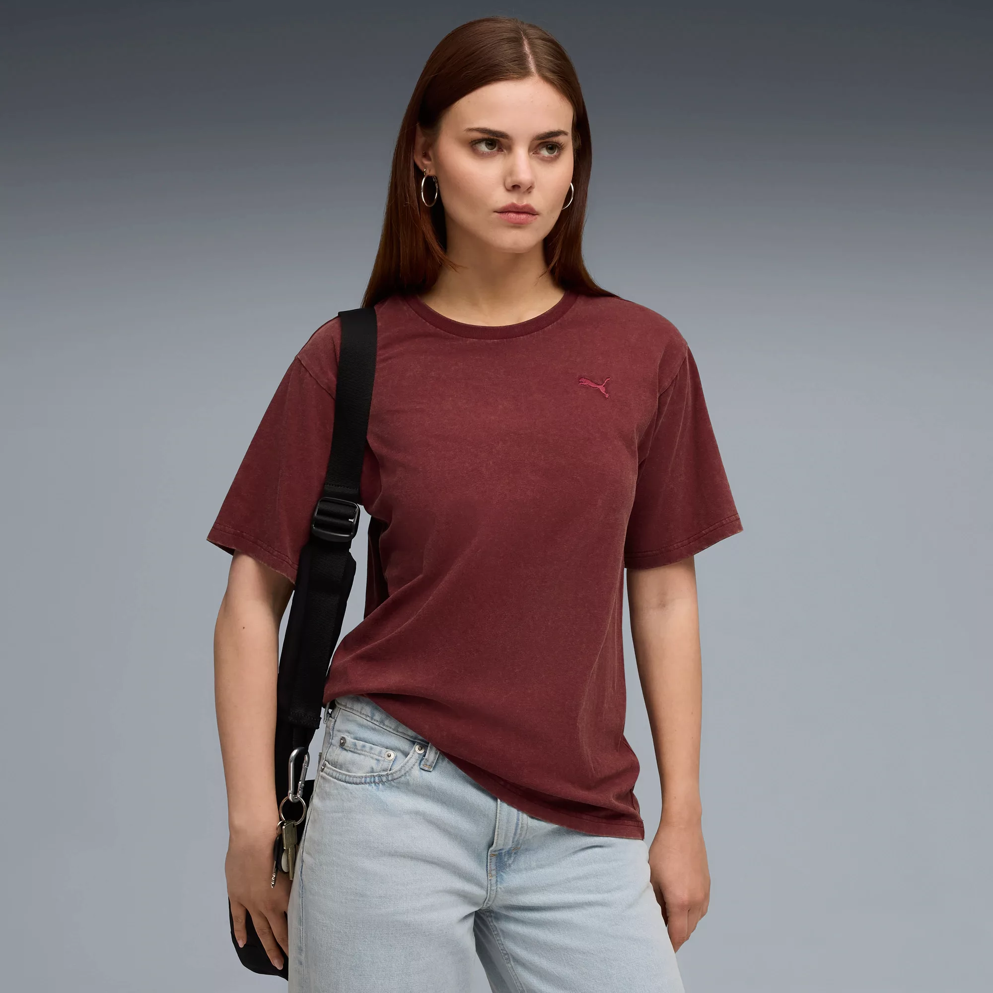 PUMA T-Shirt "ESS ELEVATED RELAXED WASH TEE" günstig online kaufen