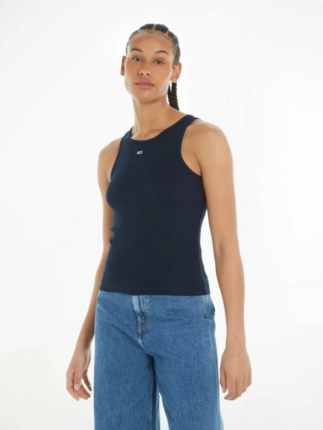 Tommy Jeans Tanktop TJW ESSENTIAL RIB TANK in Rippoptik günstig online kaufen