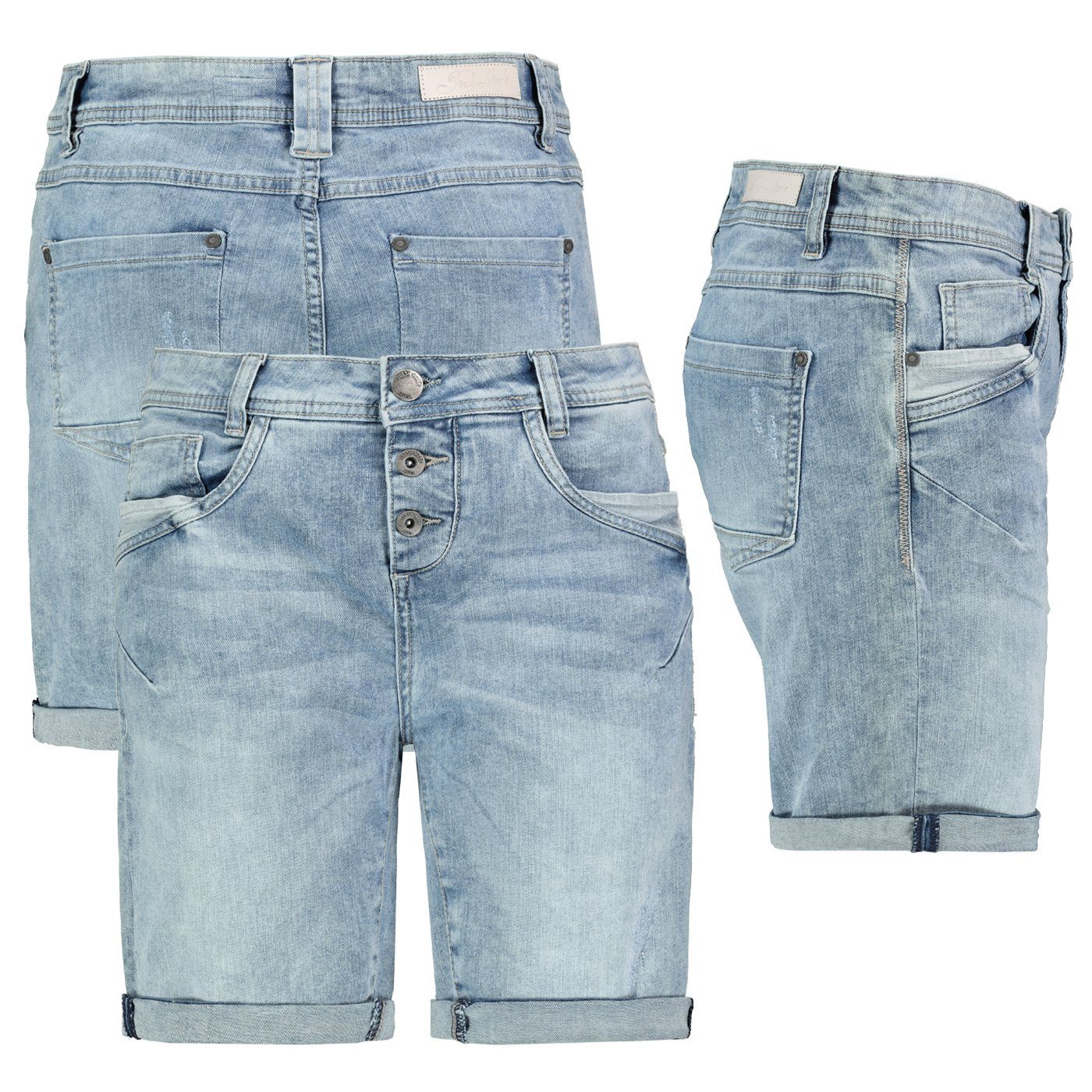 SUBLEVEL Bermudas Damen Jeans Shorts Bermuda günstig online kaufen