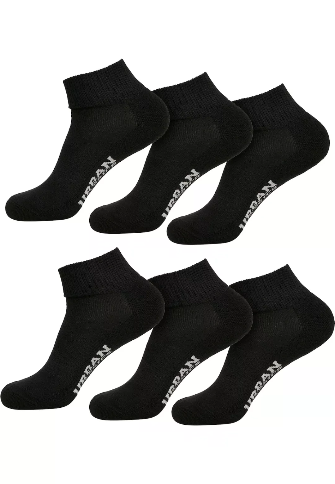 URBAN CLASSICS Basicsocken "Urban Classics Unisex High Sneaker Socks 6-Pack günstig online kaufen