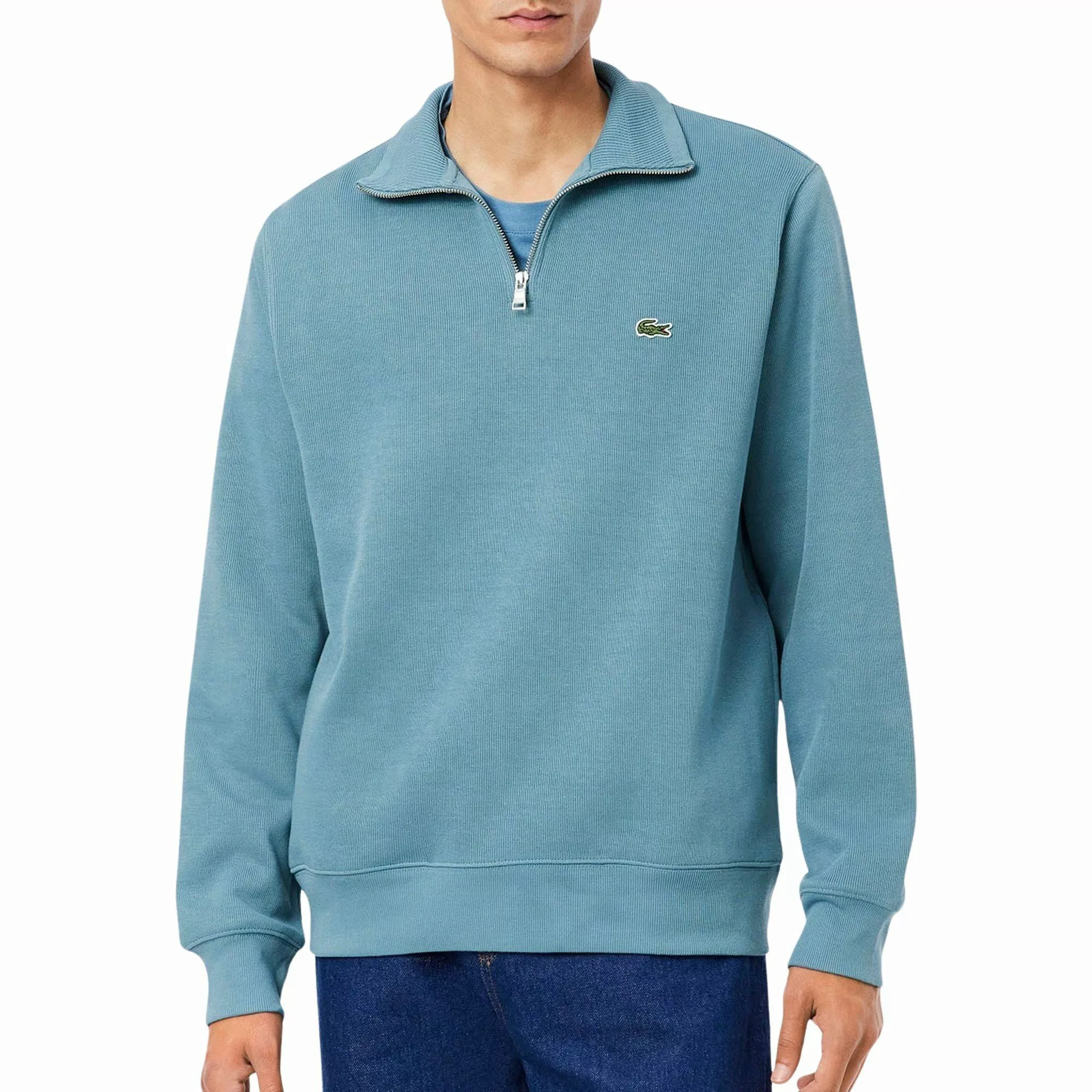 Lacoste Kapuzenpullover Herren Zip Stand-Up Collar günstig online kaufen