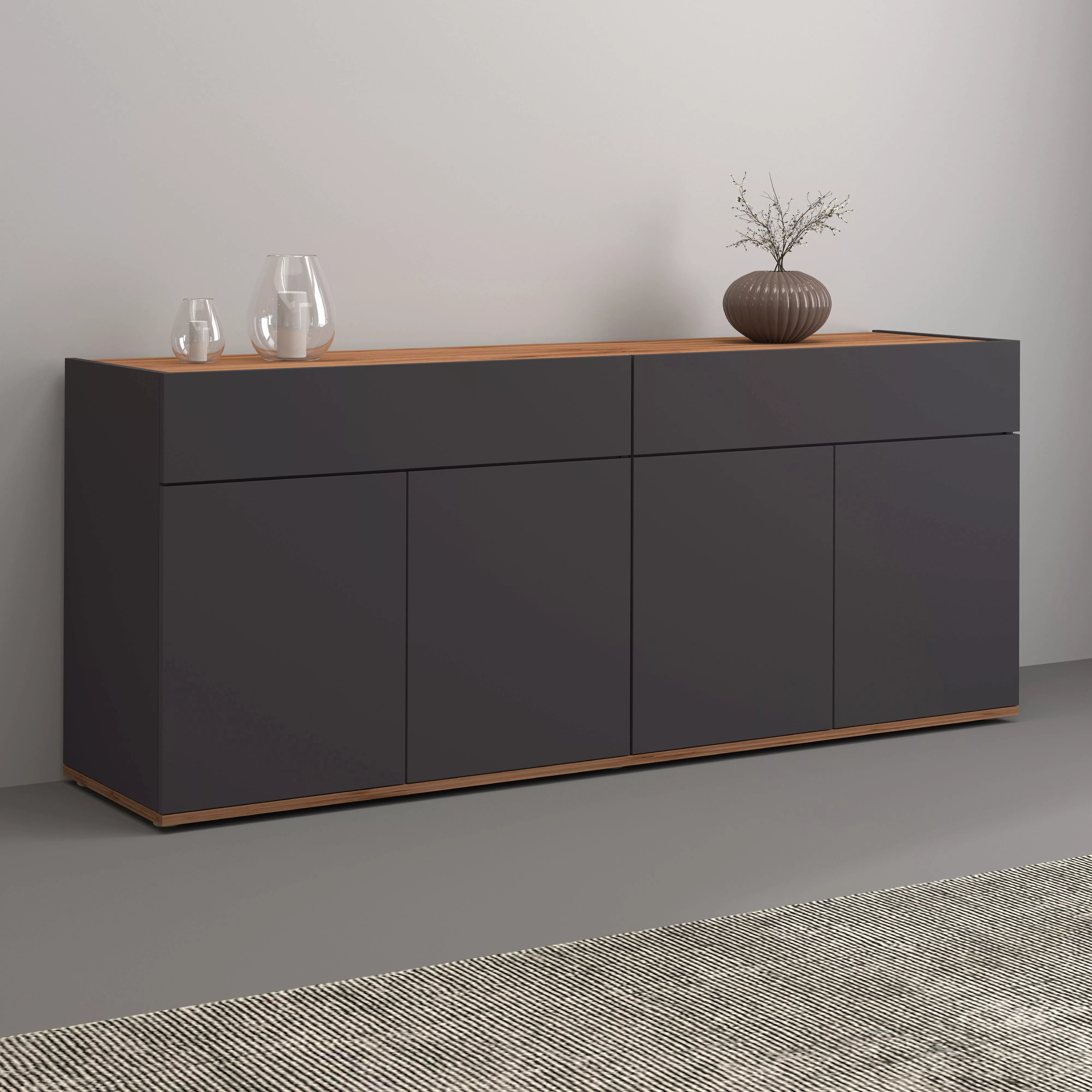 INOSIGN Sideboard "Garda, Kommode, Schrank, Kredenz", 4 Türen, 2 Schubladen günstig online kaufen