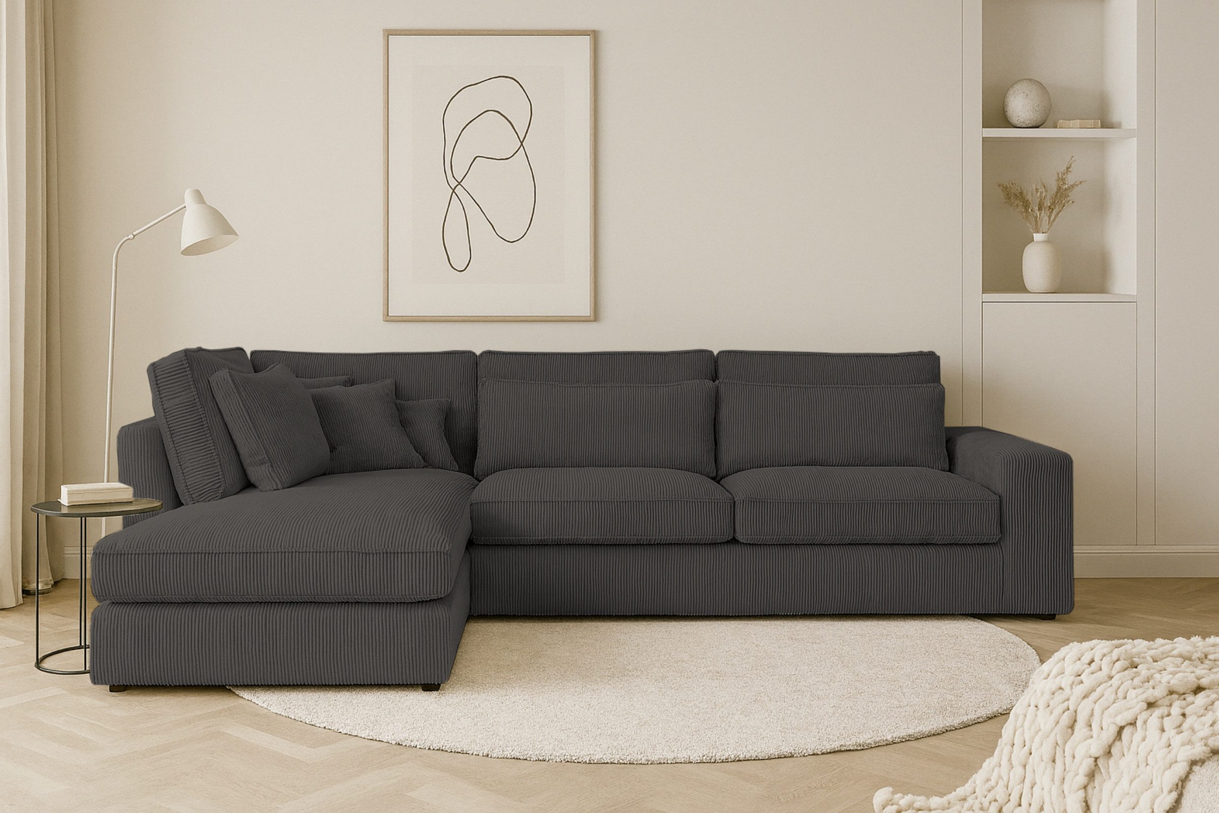 Deine Möbel 24 Ecksofa CAREN MINI günstig online kaufen