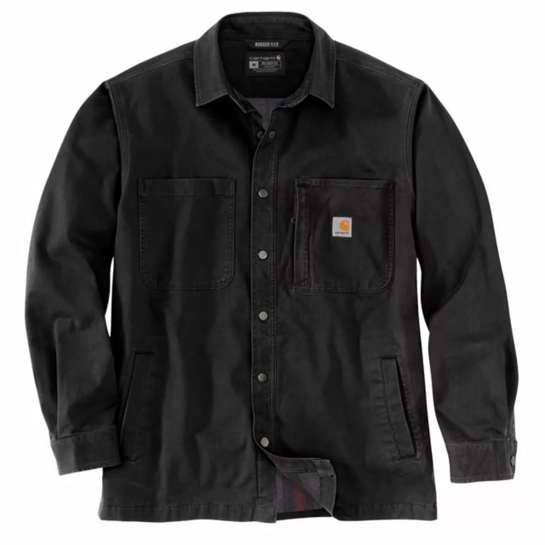 Carhartt Outdoorhemd Carhartt Herren Langarmhemd Fleece Lined Snap Front günstig online kaufen