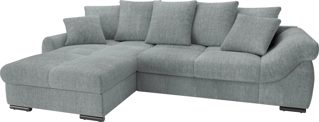 Mr. Couch Ecksofa "Livorno DuraFlex L-Form", inkl. Hochschläfer-Bettauszug, günstig online kaufen