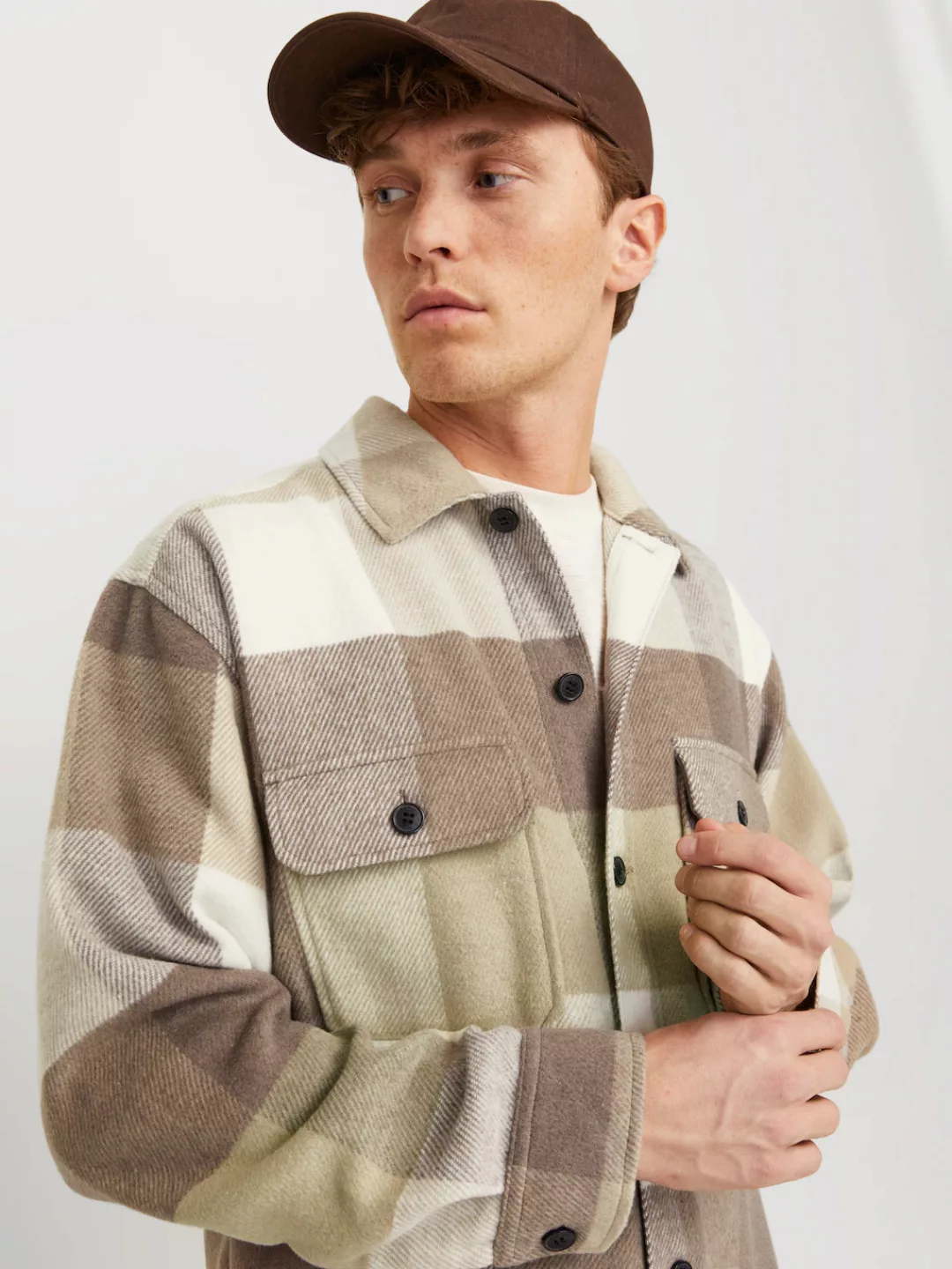 Jack & Jones Langarmhemd "JJEBRADLEY OLLIE OVERSHIRT LS NOOS", mit Brusttas günstig online kaufen