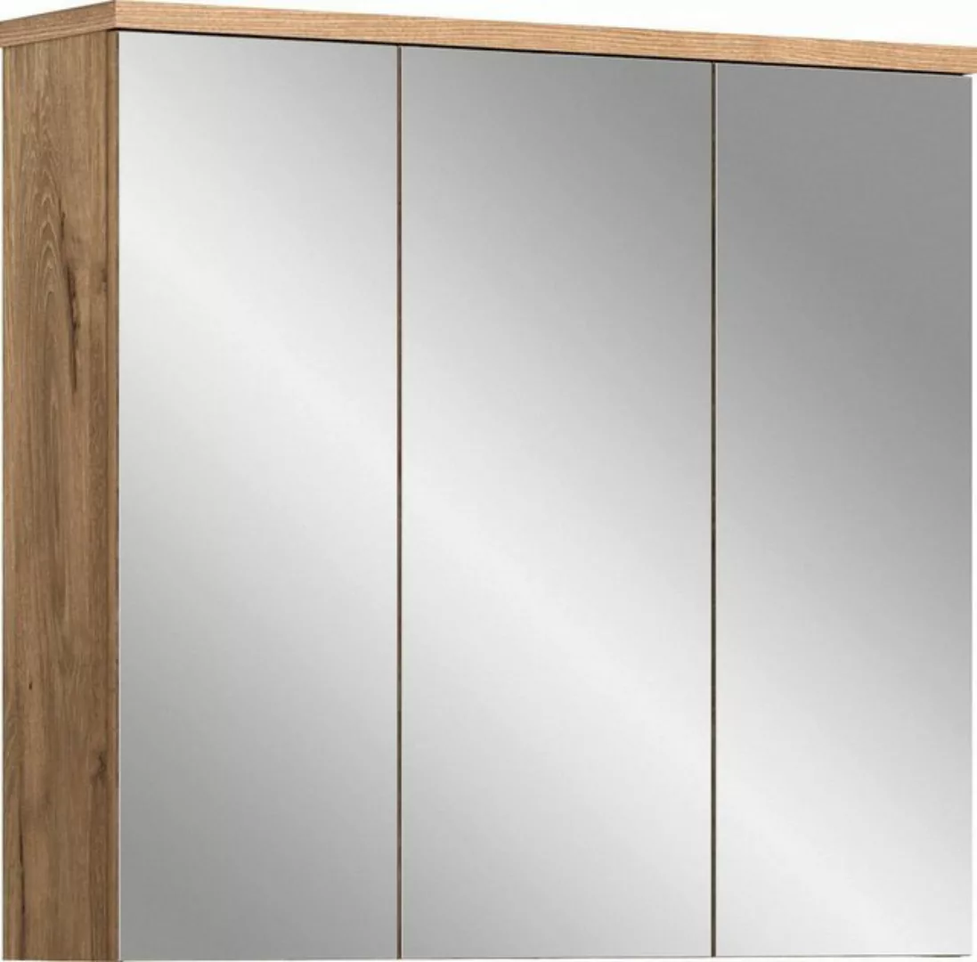 welltime Badezimmerspiegelschrank "Dolo", (1 St.), Badmöbel, 3 Spiegeltüren günstig online kaufen
