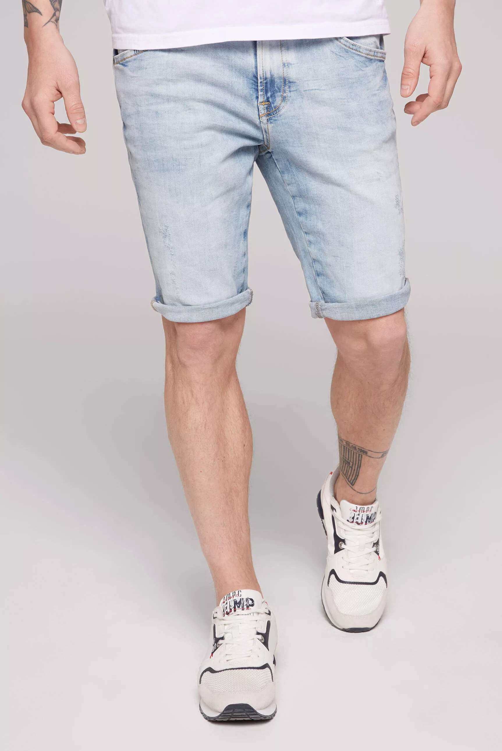 CAMP DAVID Jeansshorts, mit normaler Leibhöhe günstig online kaufen