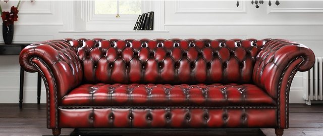 Xlmoebel Sofa Chesterfield Sofa Polstermöbel Couch XXL Big Sofas 3-Sitzer S günstig online kaufen