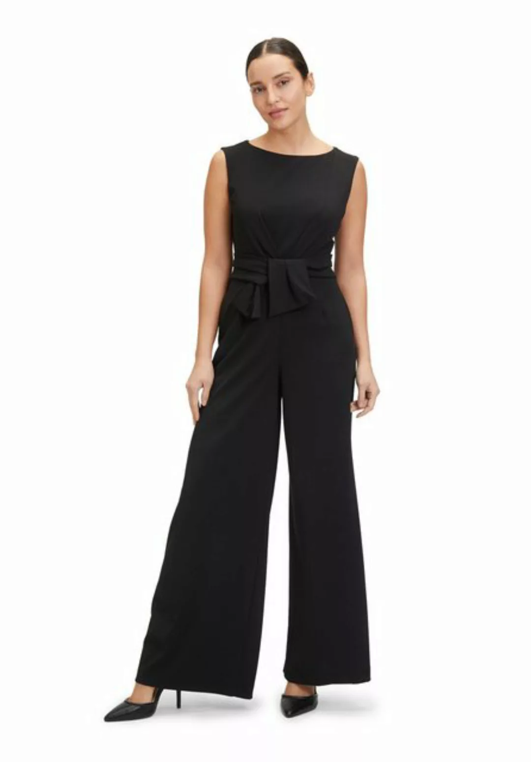 Vera Mont Overall Vera Mont Jumpsuit mit weitem Bein (1-tlg) Bunddetail günstig online kaufen