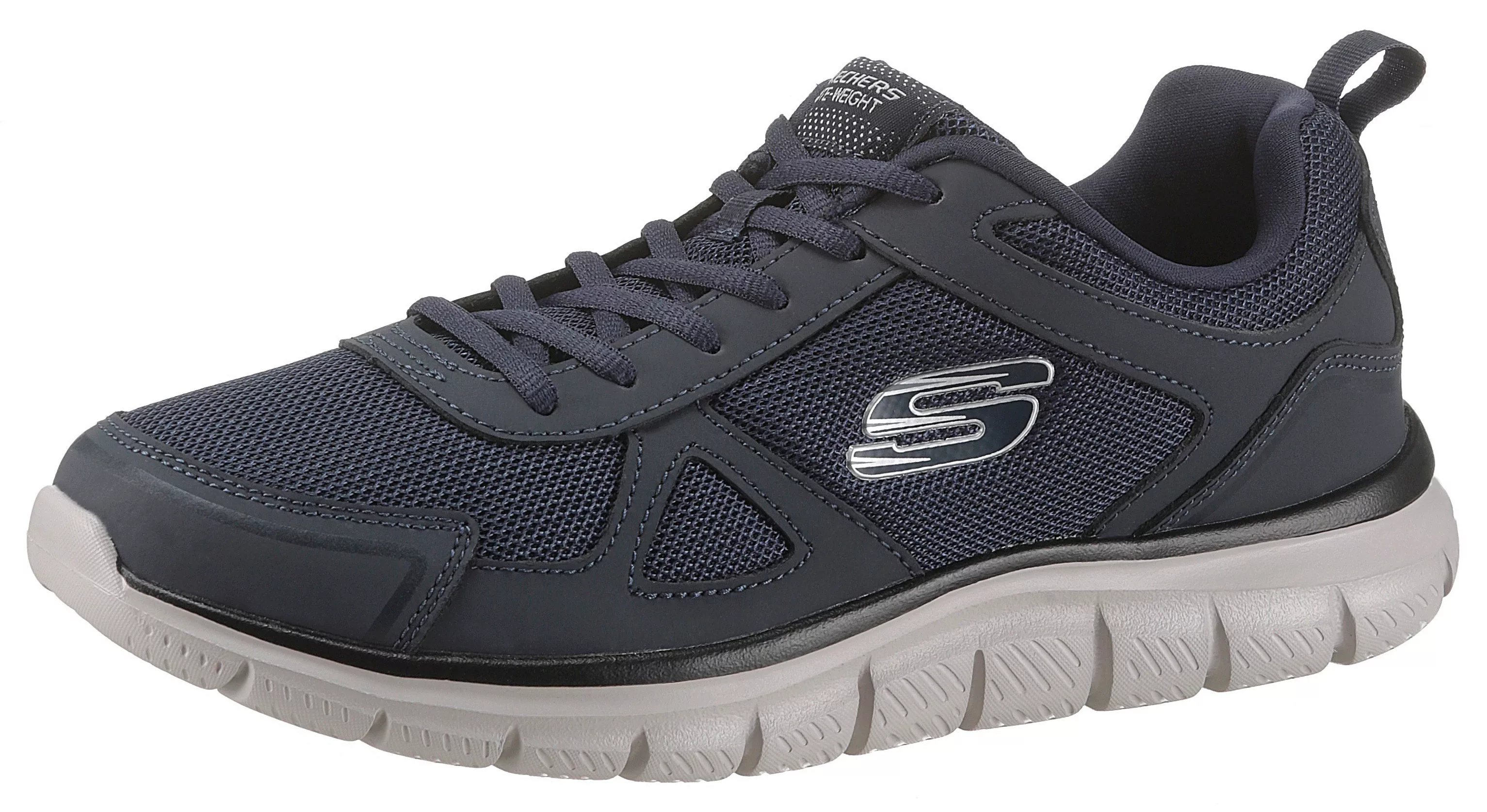 Skechers Sneaker "Track-Scloric", Freizeitschuh, Halbschuh, Schnürschuh mit günstig online kaufen