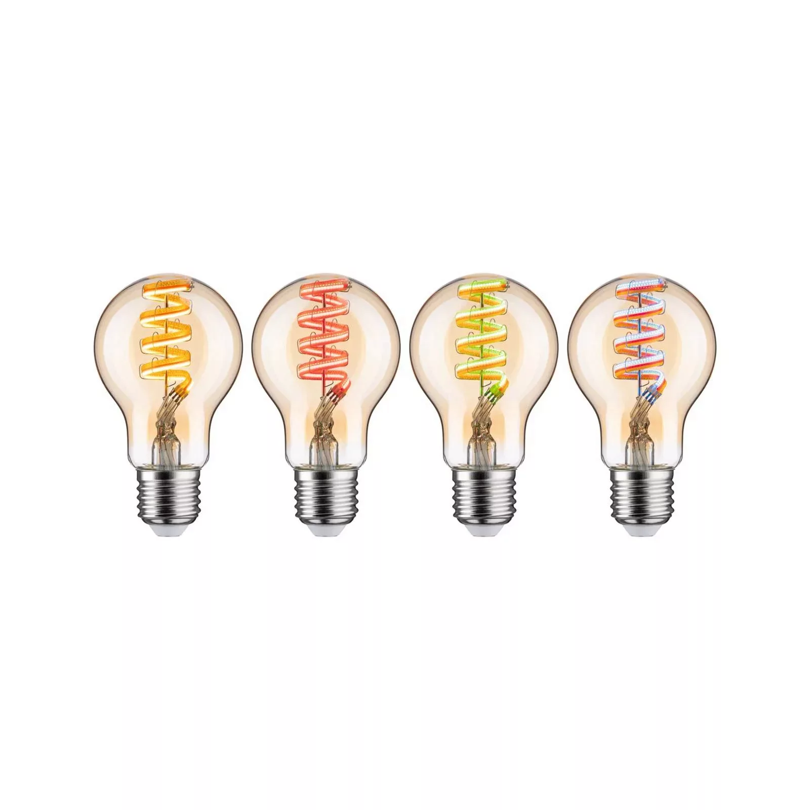 Paulmann LED-Leuchtmittel »Smart Filament AGL 470lm 2200K-6500K gold 230V«, günstig online kaufen