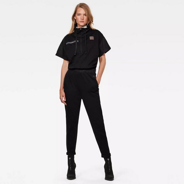 G-STAR Jumpsuit Damen Utility Jumpsuit Funnel wmn Sleeve DK (1-tlg) Black J günstig online kaufen