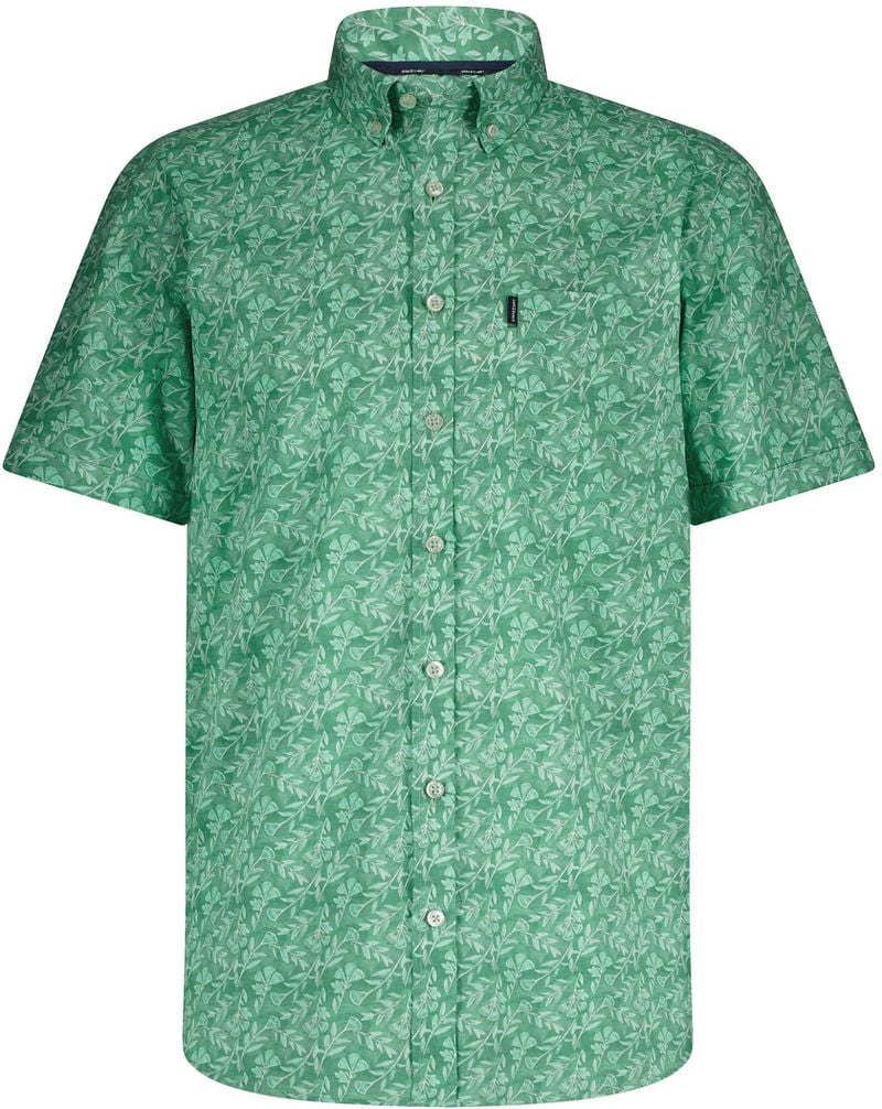 State Of Art Short Sleeve Hemd Leafs Grün - Größe L günstig online kaufen