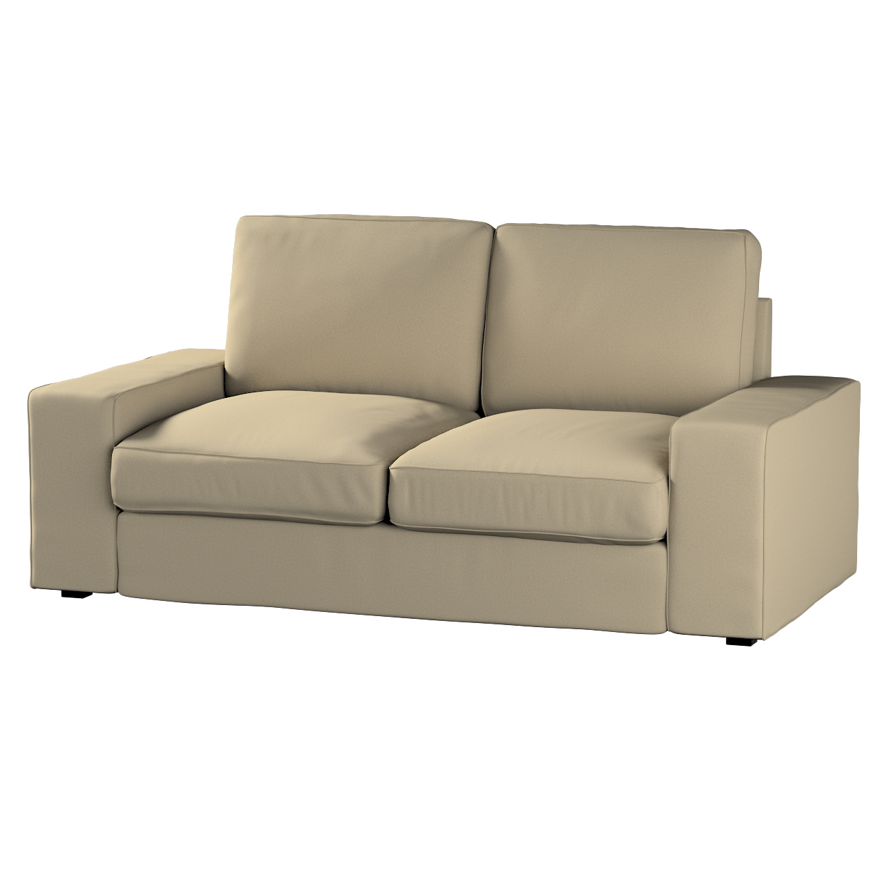 Bezug für Kivik 2-Sitzer Sofa, dunkelbeige, Bezug für Sofa Kivik 2-Sitzer, günstig online kaufen