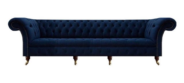 Xlmoebel Sofa Sofa für vier Personen Wohnzimmer Chesterfield Polstermöbel D günstig online kaufen