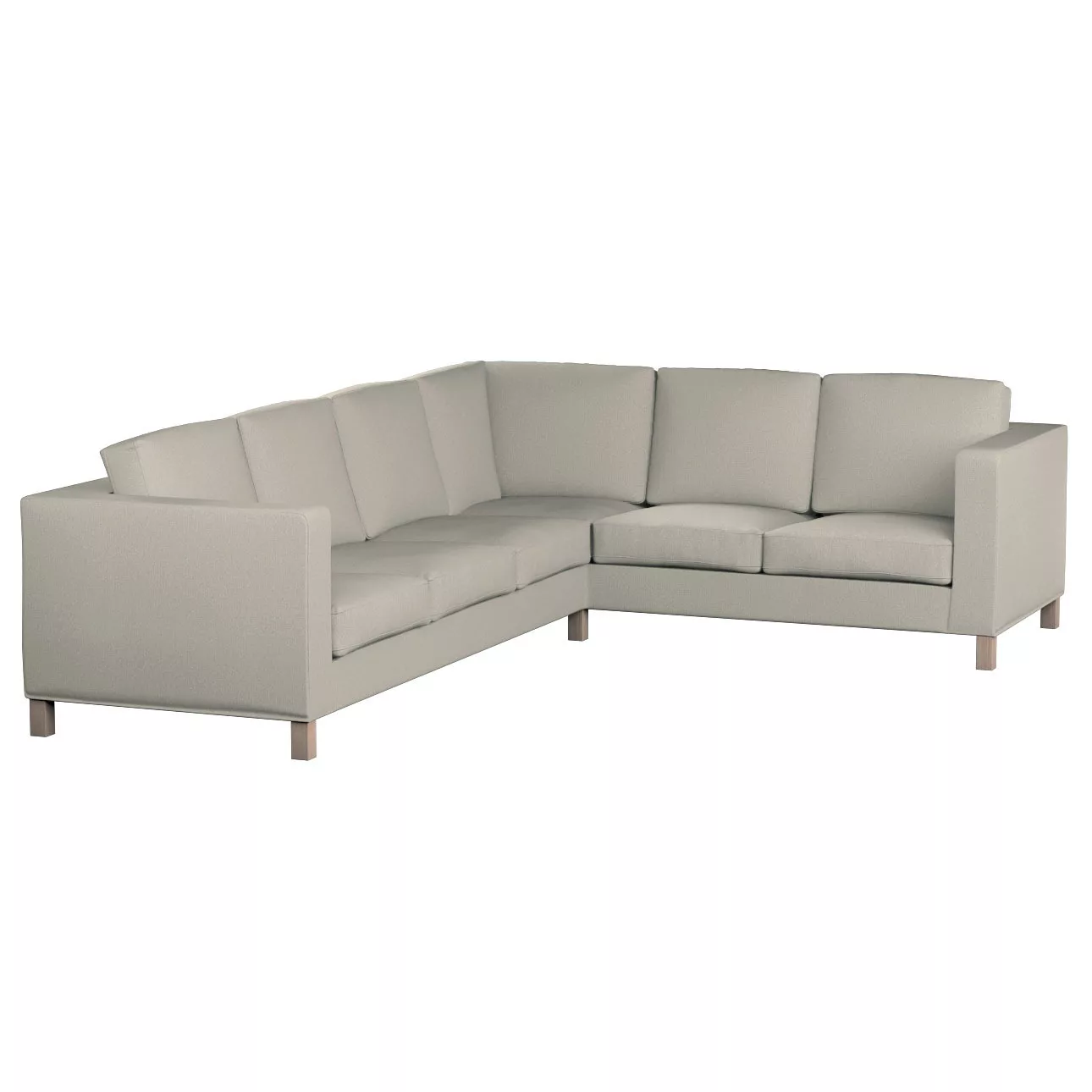 Bezug für Karlanda Sofa Ecke links, beige, 36cm x 30cm x 50cm, Amsterdam (7 günstig online kaufen