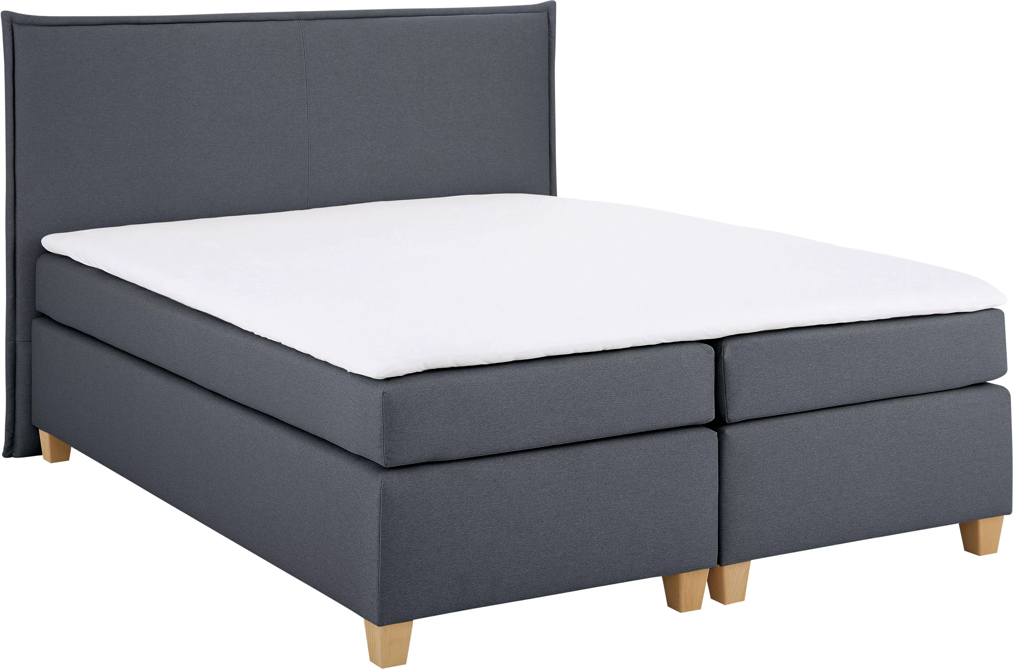 Home affaire Boxspringbett "Houssay", inkl. Topper, 5 Breiten, 2 Härtegrade günstig online kaufen