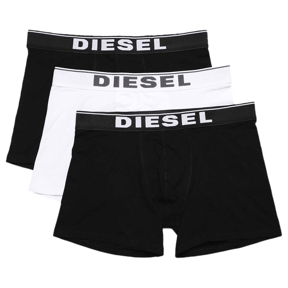 Diesel Sebastian Long Boxer 3 Einheiten XL Black / White / Black günstig online kaufen