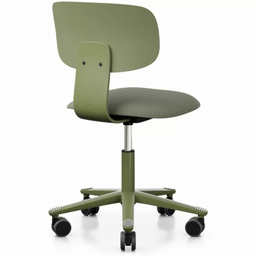 HAG Tion 2140 Bürostuhl Moss Grey - Sitz Stoff Cura - Rückenschale Kunststo günstig online kaufen