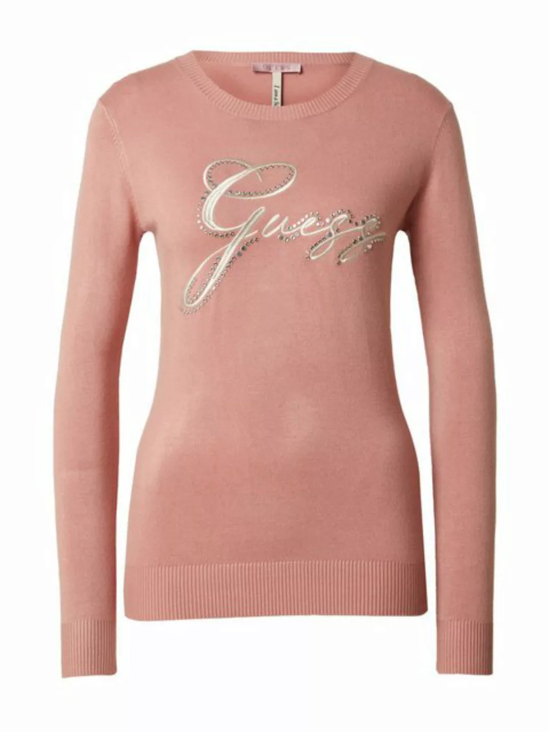 Guess Rundhalspullover OLIVE (1-tlg) Ziersteine günstig online kaufen