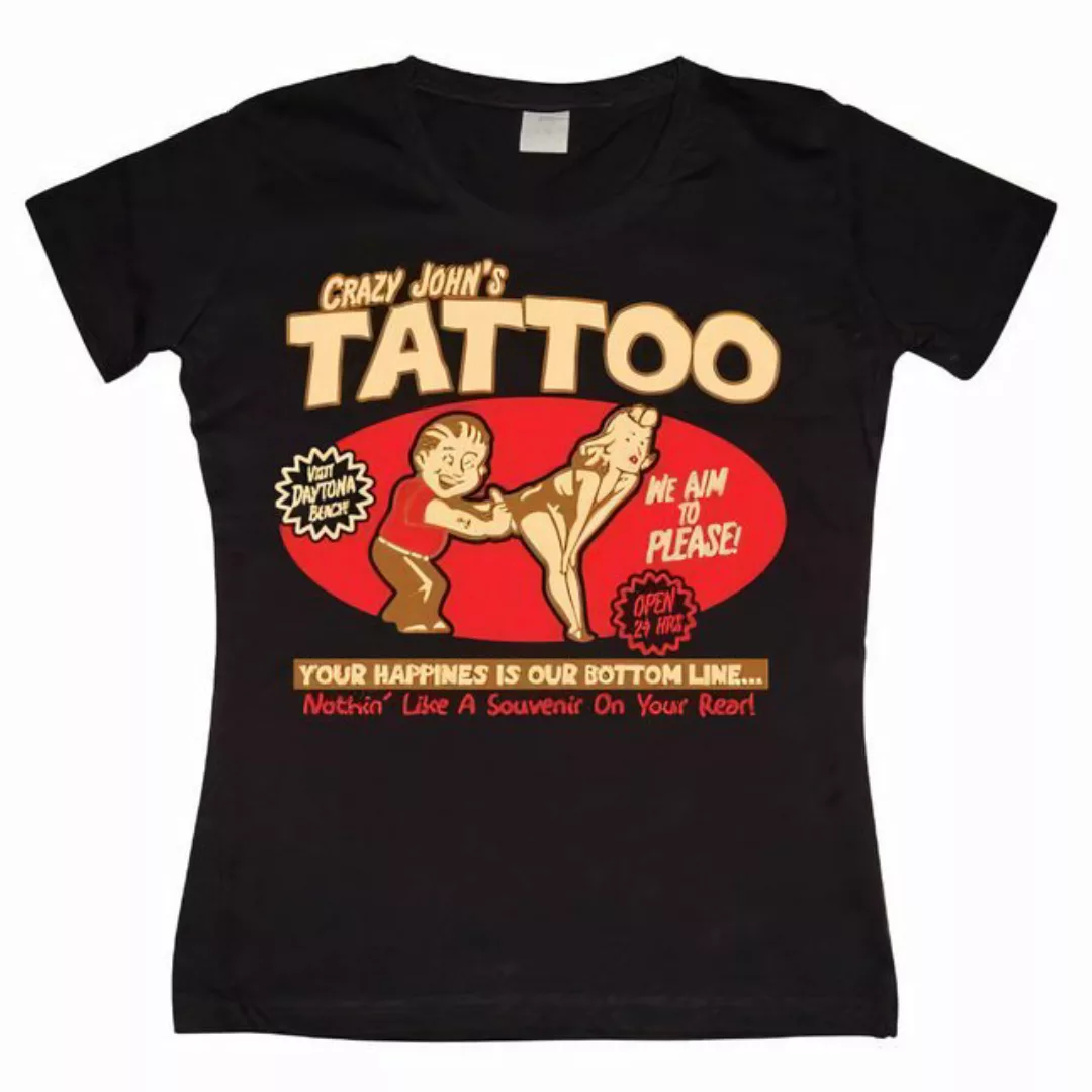 Hybris T-Shirt Crazy John's Tattoo Girly T-Shirt günstig online kaufen