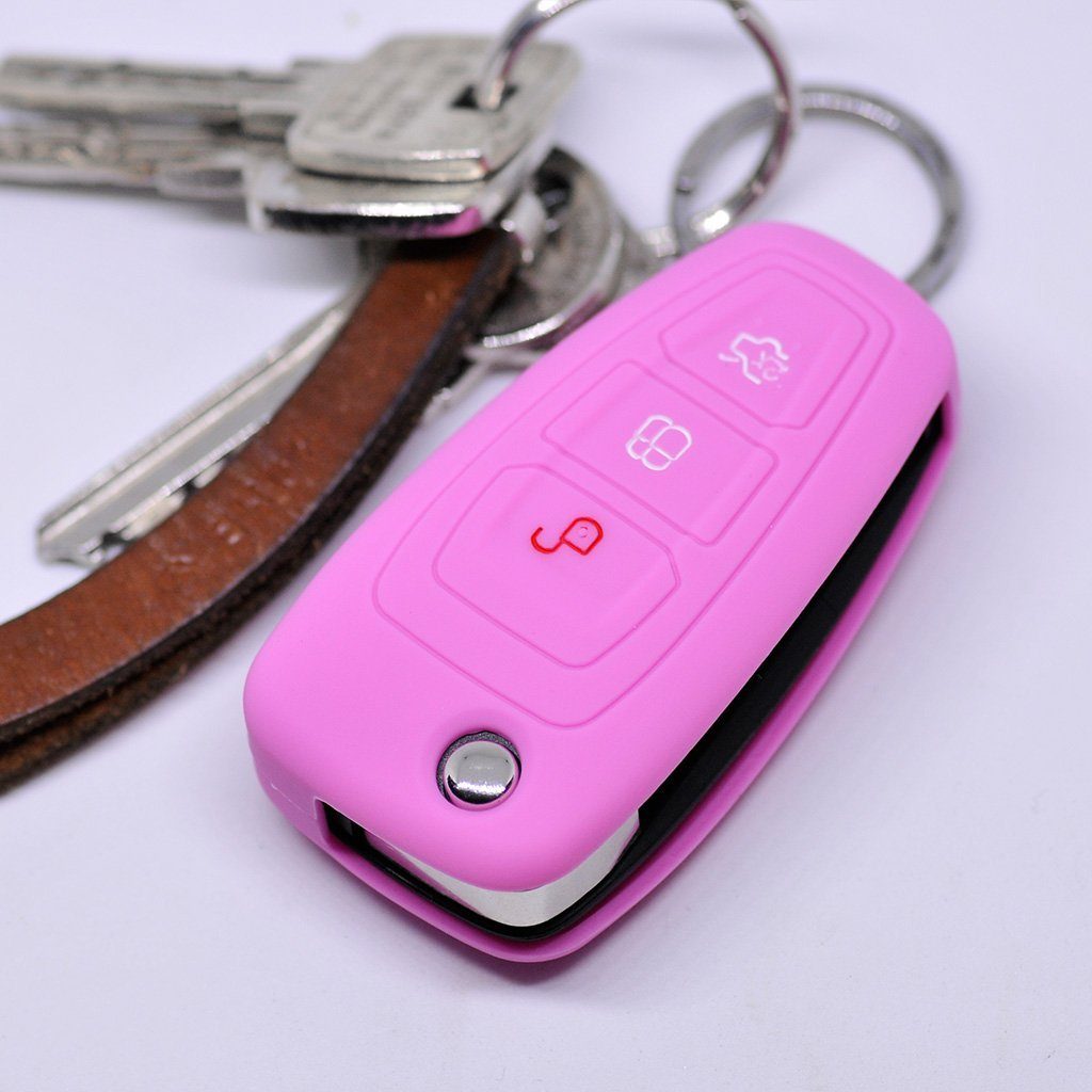 mt-key Schlüsseltasche Autoschlüssel Softcase Silikon Schutzhülle günstig online kaufen