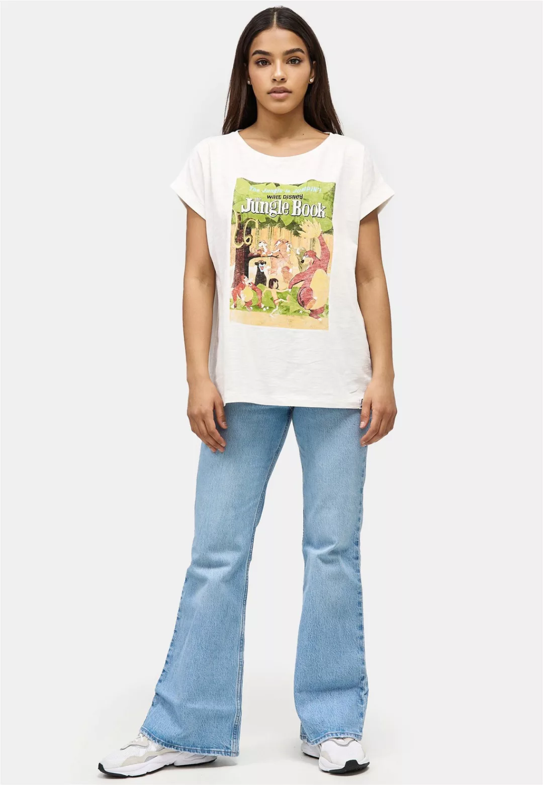 Recovered T-Shirt "The Jungle Book Vintage", mit coolem Dschungelbuch-Print günstig online kaufen