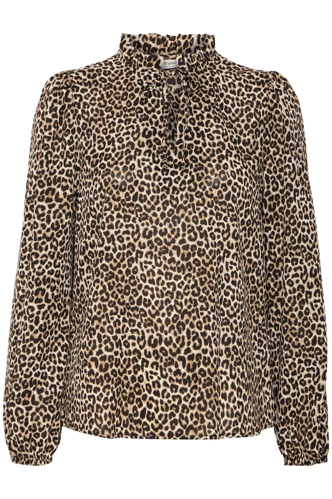 b.young Langarmbluse BYBXFLIOMINA BLOUSE - modische Langarmbluse mit Leopar günstig online kaufen