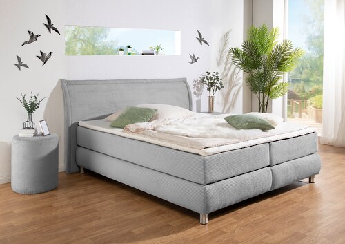INOSIGN Boxspringbett »"Coloma" erhältlich in H2, H3 oder H4 inkl. Topper«, günstig online kaufen