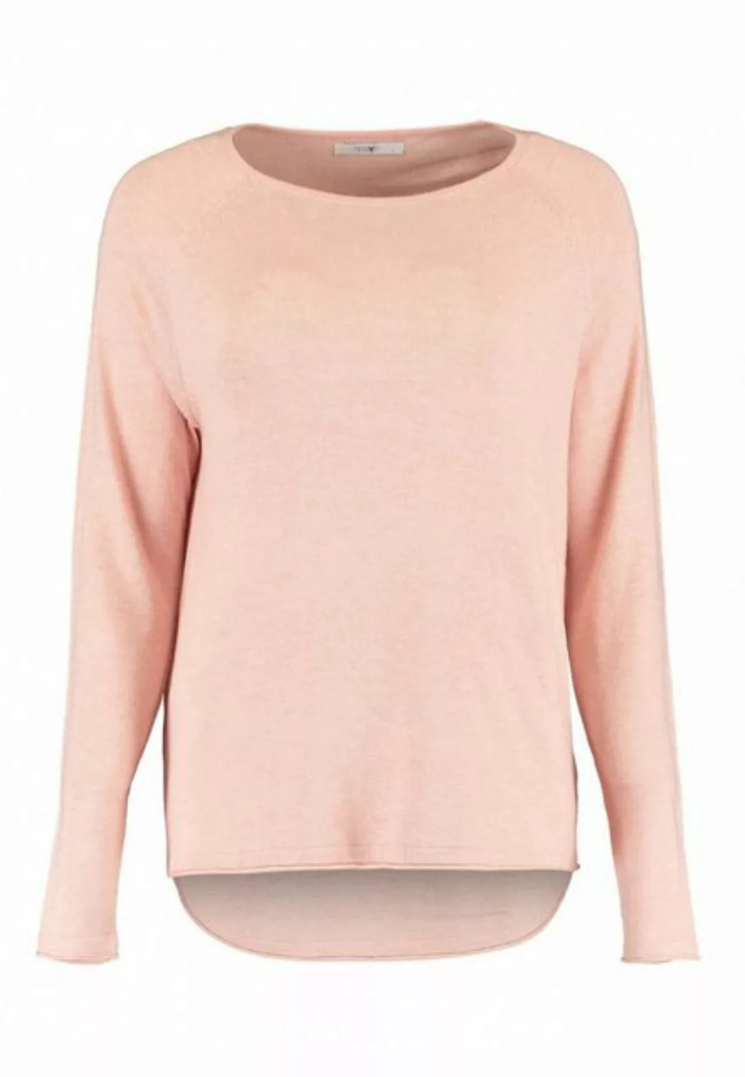 HaILY’S T-Shirt Dünnes Einfarbiges Langarm Basic Shirt (1-tlg) 4126 in Rosa günstig online kaufen