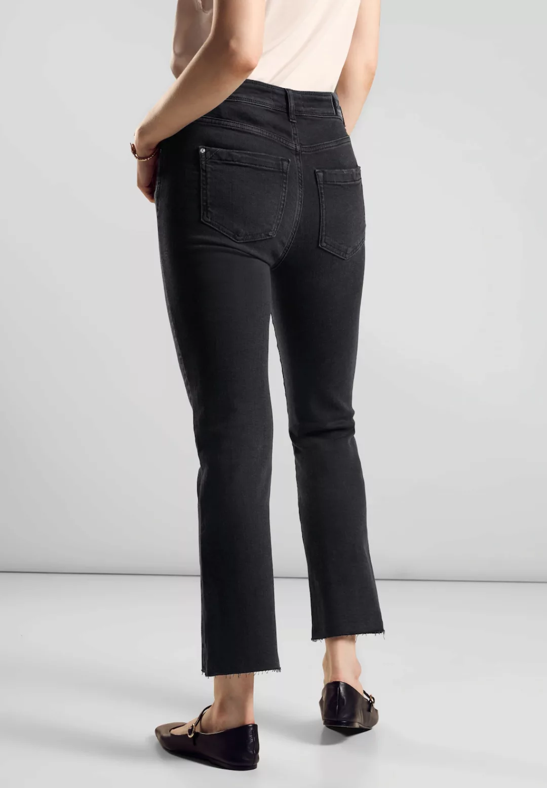 STREET ONE Slim-fit-Jeans, High Waist günstig online kaufen