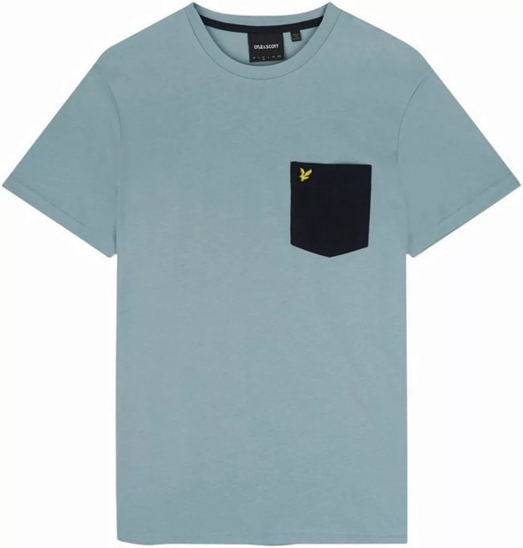 Lyle & Scott T-Shirt LS T-Shirt NOS mit Logostickerei auf der Brust günstig online kaufen