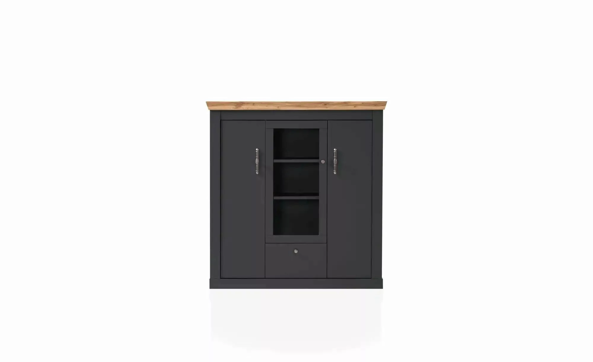 Highboard  Calella ¦ grau ¦ Maße (cm): B: 141 H: 45 Kommoden & Sideboards > günstig online kaufen